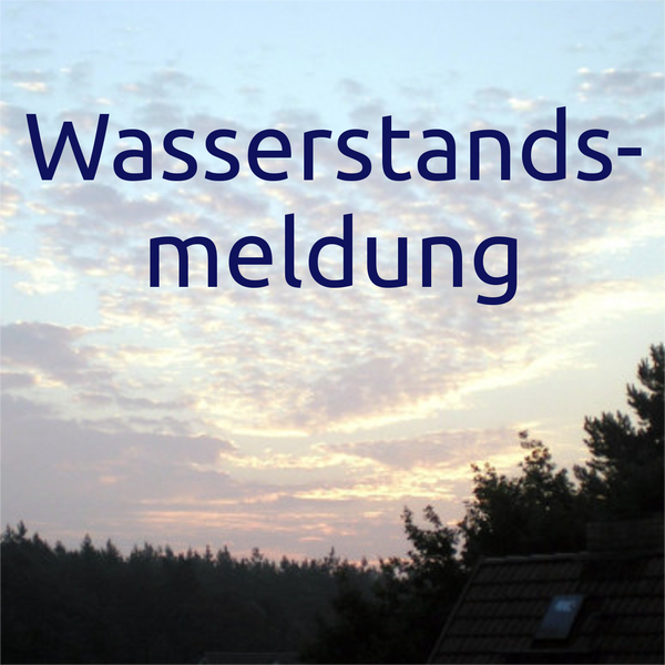 Artwork for fairsein.org: Wasserstandsmeldung