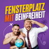 Fensterplatz mit Beinfreiheit