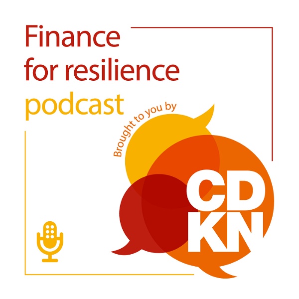 Artwork for Finance for resilience brought to you by CDKN