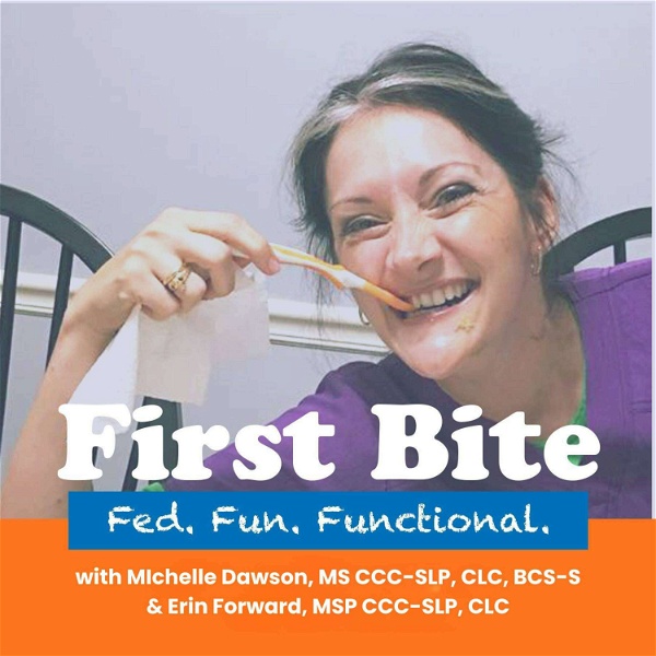 Artwork for First Bite: A Speech Therapy Podcast