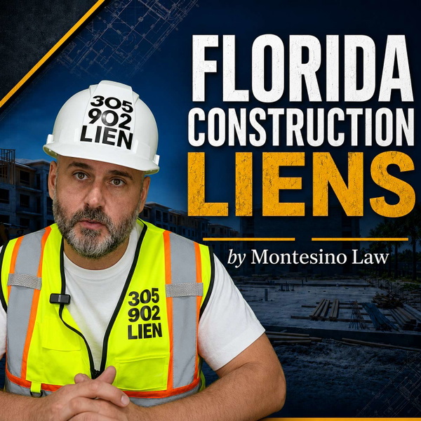 Artwork for Florida Construction Liens by Montesino Law