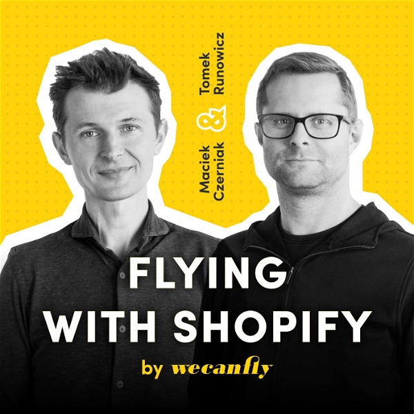 Artwork for Flying with Shopify by WeCanFly agency