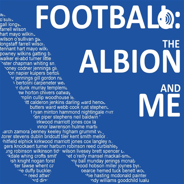 Artwork for Football, the Albion and Me