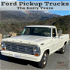 Ford Pickup Trucks The Early Years