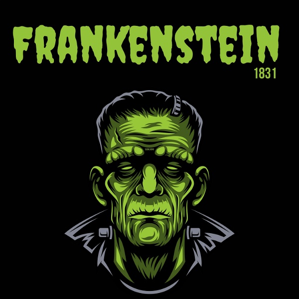 Artwork for Frankenstein by Mary Shelly