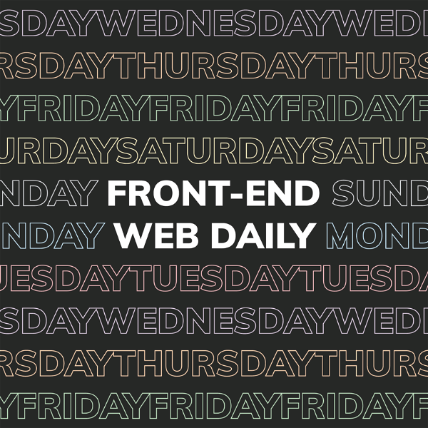Artwork for Front-End Web Daily