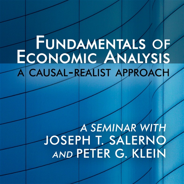 Artwork for Fundamentals of Economic Analysis: A Causal-Realist Approach