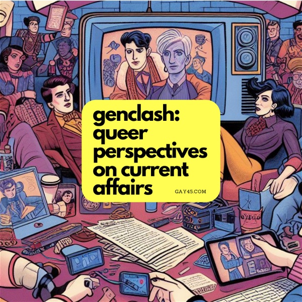 Artwork for GenClash: Queer Perspectives on Current Affairs