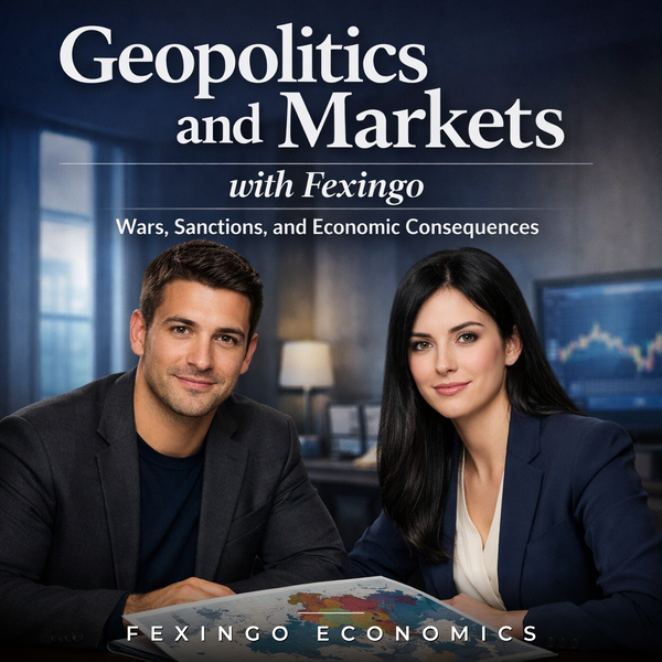 Artwork for Geopolitics and Markets with Fexingo: Wars, Sanctions, and Economic Consequences
