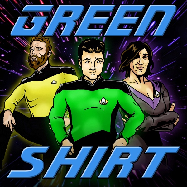 Artwork for Green Shirt: A Newbie's Trek Through The Next Generation