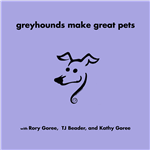 Artwork for Greyhounds Make Great Pets