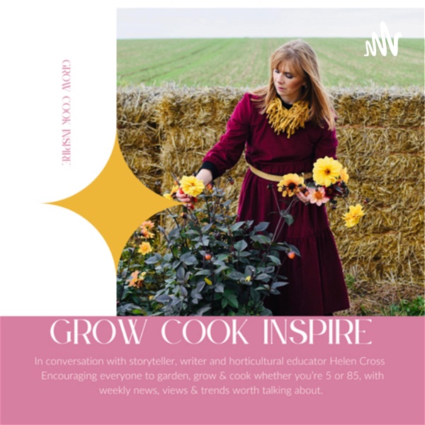 Artwork for Grow, Cook, Inspire; with gardening & cooking at its core