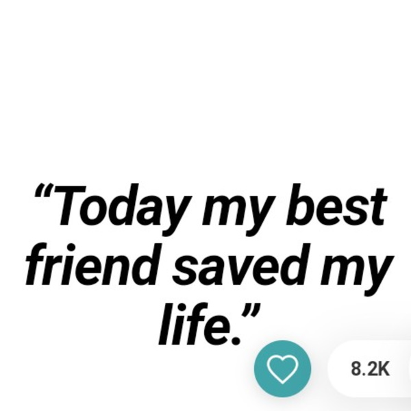 Artwork for Having a best friend