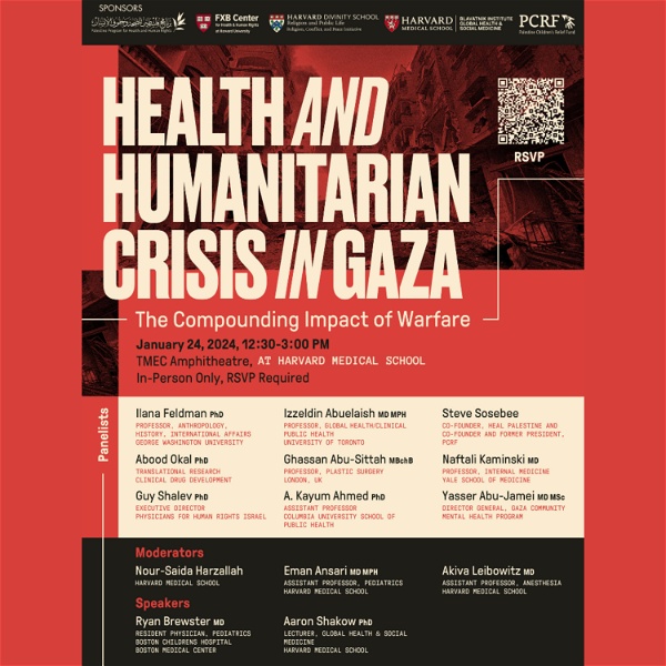 Artwork for Health and Humanitarian Crisis in Gaza: The Compounding Impact of Warfare