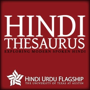 Artwork for Hindi: A Spoken Thesaurus