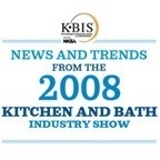 Artwork for House Beautiful presents news and trends from the 2008 Kitchen and Bath Industry Show