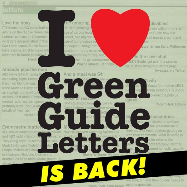 Artwork for I Love Green Guide Letters
