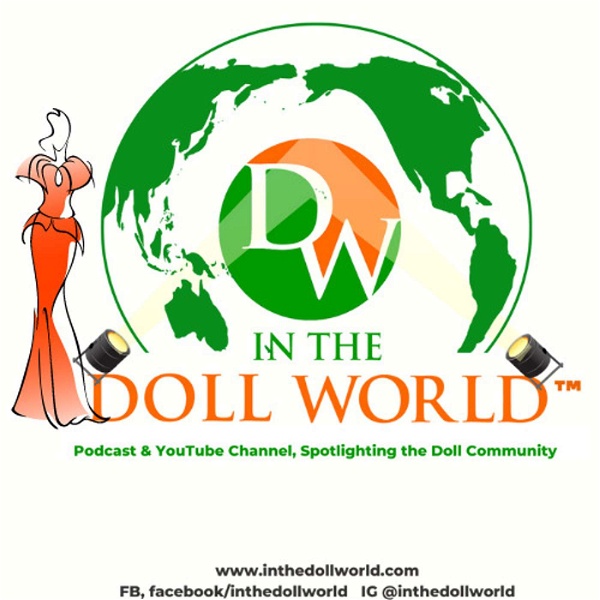Artwork for In The Doll World™, doll podcast and YouTube channel