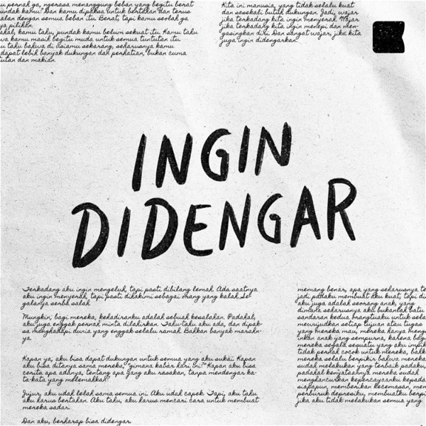 Artwork for Ingin Didengar