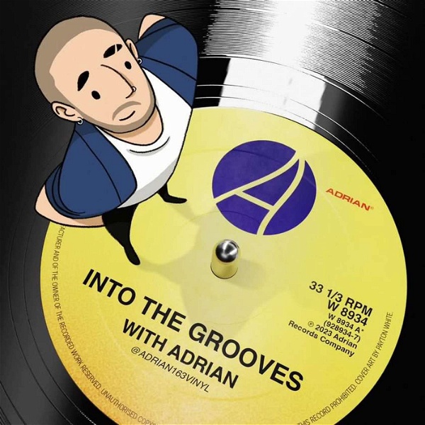 Artwork for INTO THE GROOVES with Adrian