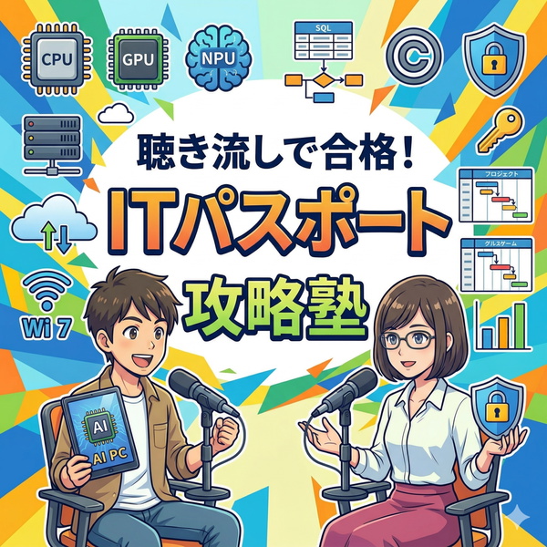 Artwork for 【ITパスポート】聴き流し攻略塾