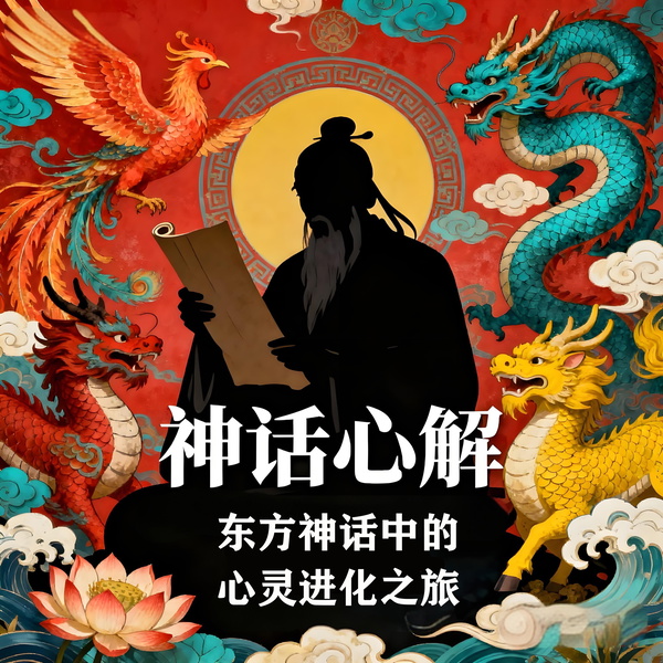 Artwork for 神话心解：东方神话中的心灵进化之旅｜神话故缓解焦虑