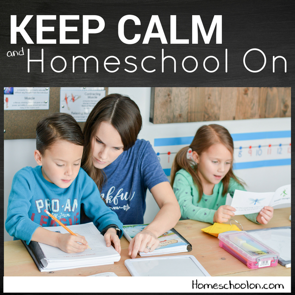 Artwork for Keep Calm and Homeschool On