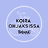 Koira ohjaksissa