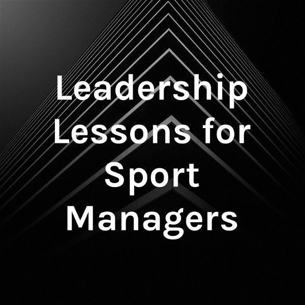 Artwork for Leadership Lessons for Sport Managers