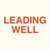 Leading Well