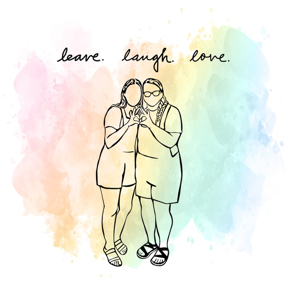 Artwork for Leave Laugh Love