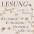 Lesung - Klassiker, Philosophie, Gedichte | Gelesen von Elisa Demonki