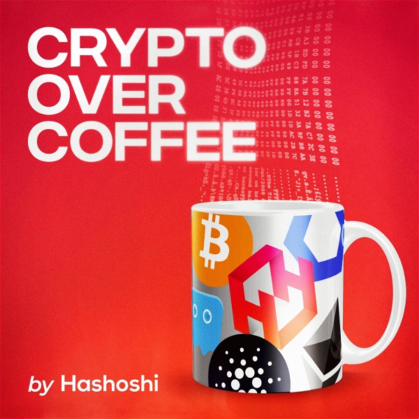 Artwork for Crypto Over Coffee ☕️ by Hashoshi // Weekly Cryptocurrency Updates