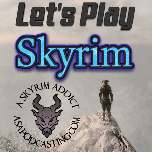 Artwork for Let's Play Skyrim