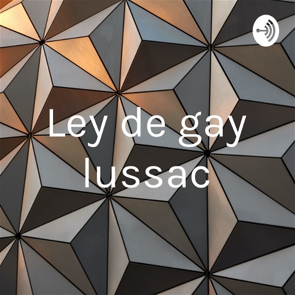 Artwork for Ley de gay lussac
