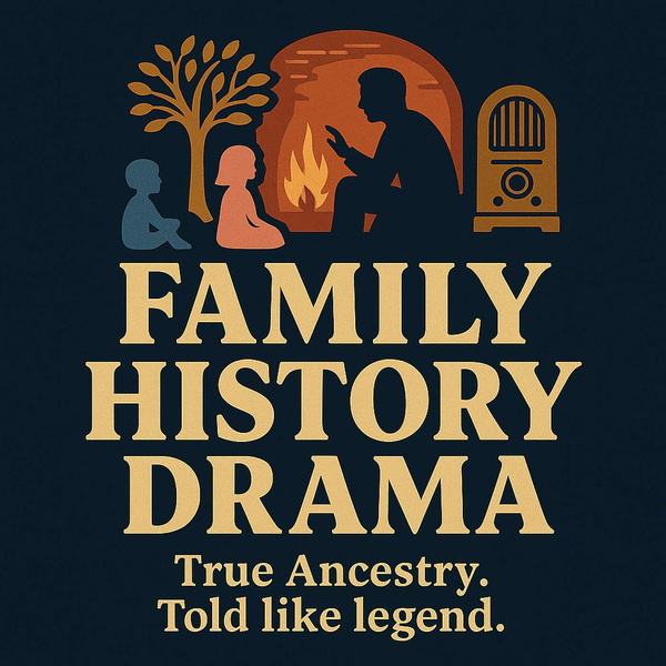Artwork for FAMILY HISTORY DRAMA : True Ancestry. Told Like Legend.