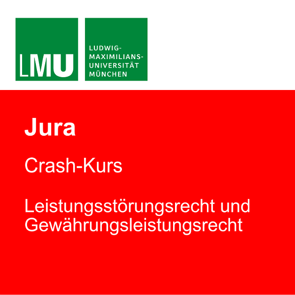 Artwork for LMU Crash-Kurs Leistungsstörungsrecht und Gewährleistungsrecht