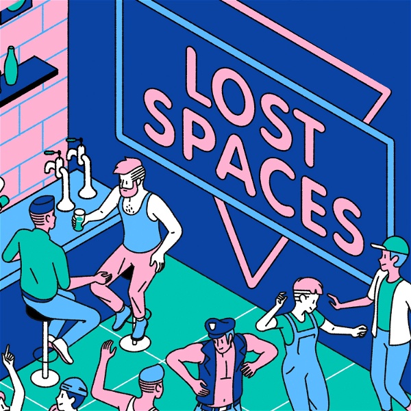 Artwork for Lost Spaces: Memories from Gay Bars, Lesbian Clubs, and LGBTQ+ Parties