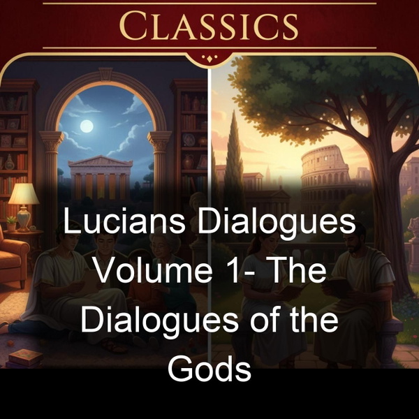 Artwork for Lucians Dialogues Volume 1- The Dialogues of the Gods