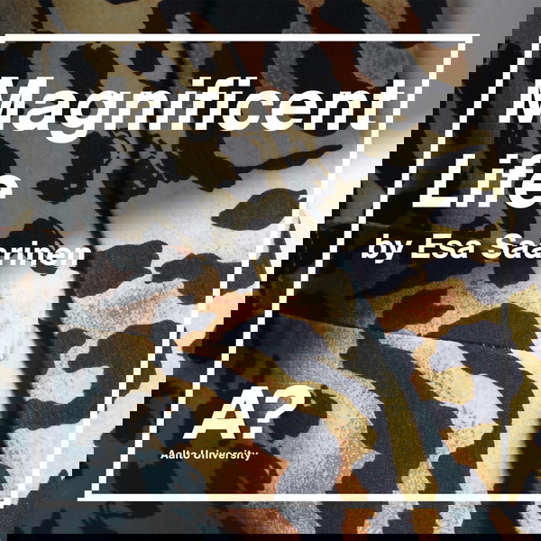 Artwork for Magnificent Life by philosopher Esa Saarinen