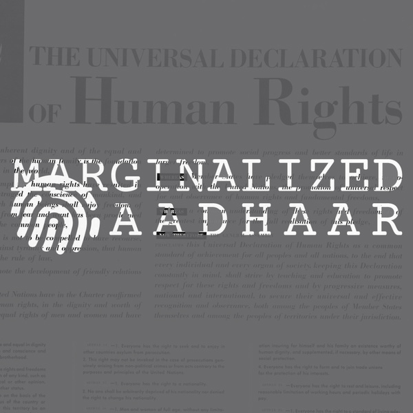 Artwork for MarginalizedAadhaar