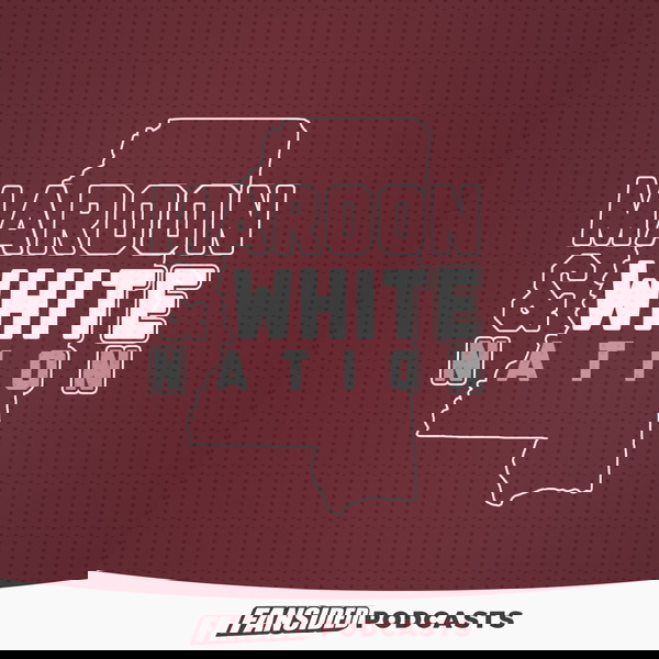 Artwork for Maroon and White Audible on the Mississippi State Bulldogs
