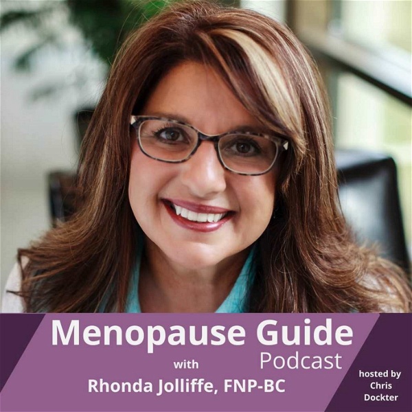 Artwork for Menopause Guide Podcast, with RhondaNP