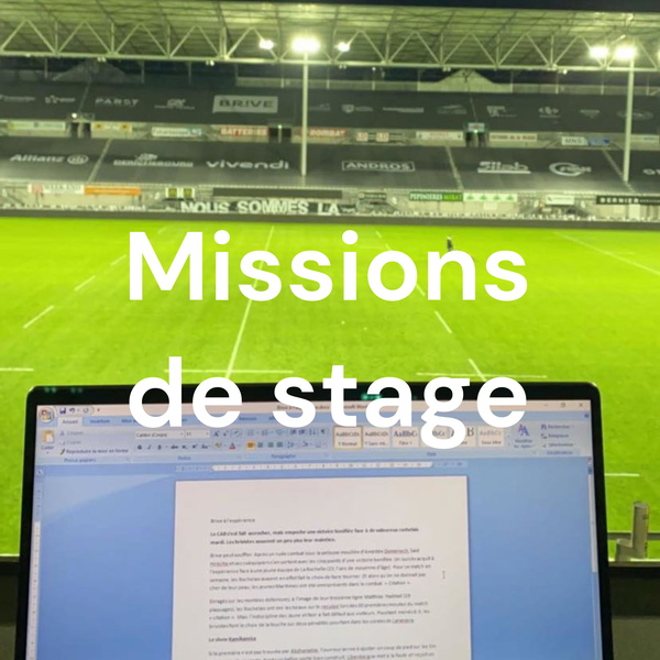 Artwork for Missions de stage