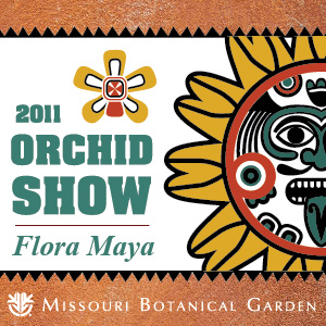 Artwork for Missouri Botanical Garden Orchid Show 2011