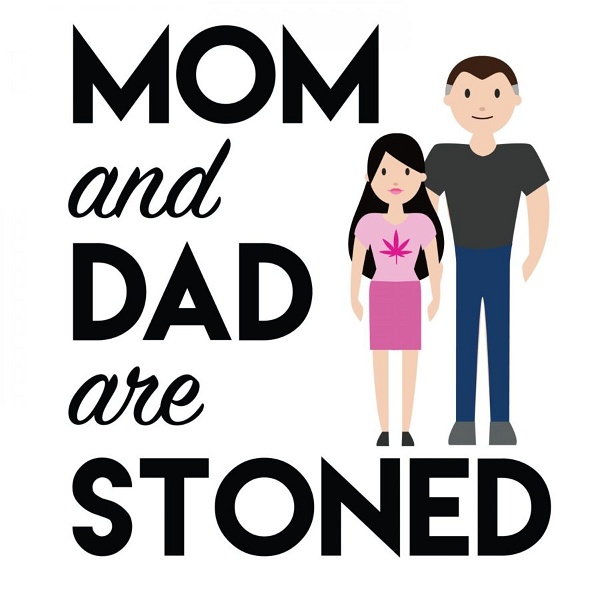 Artwork for Mom and Dad are Stoned