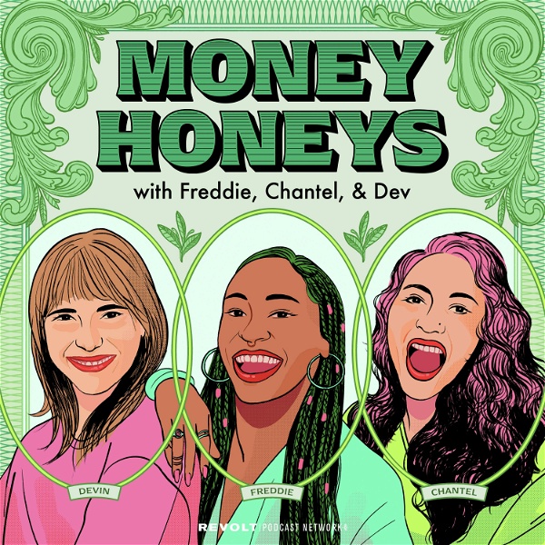 Artwork for Money Honeys with Freddie, Chantel, & Dev