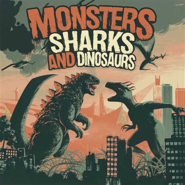 Artwork for Monsters Sharks and Dinosaurs