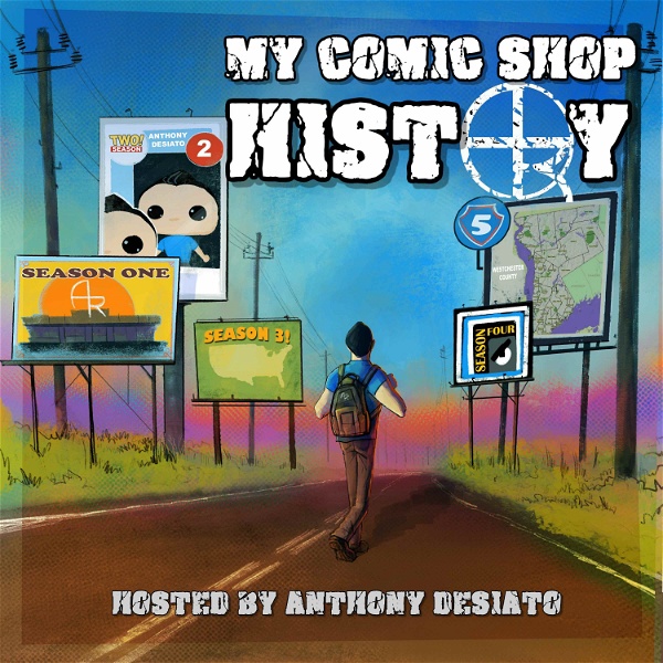 Artwork for My Comic Shop History