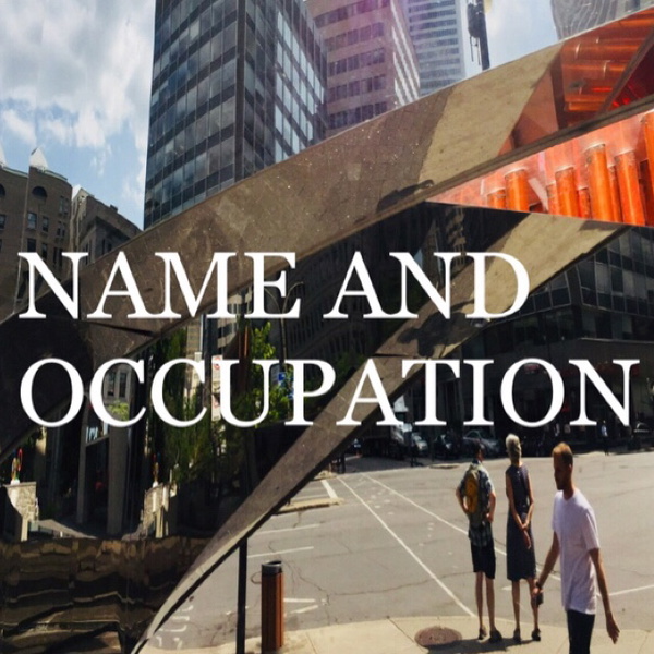 Artwork for Name and Occupation